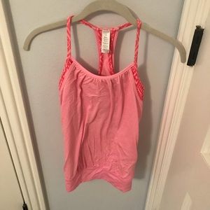 Ivivva super cute bright pink workout shirt!